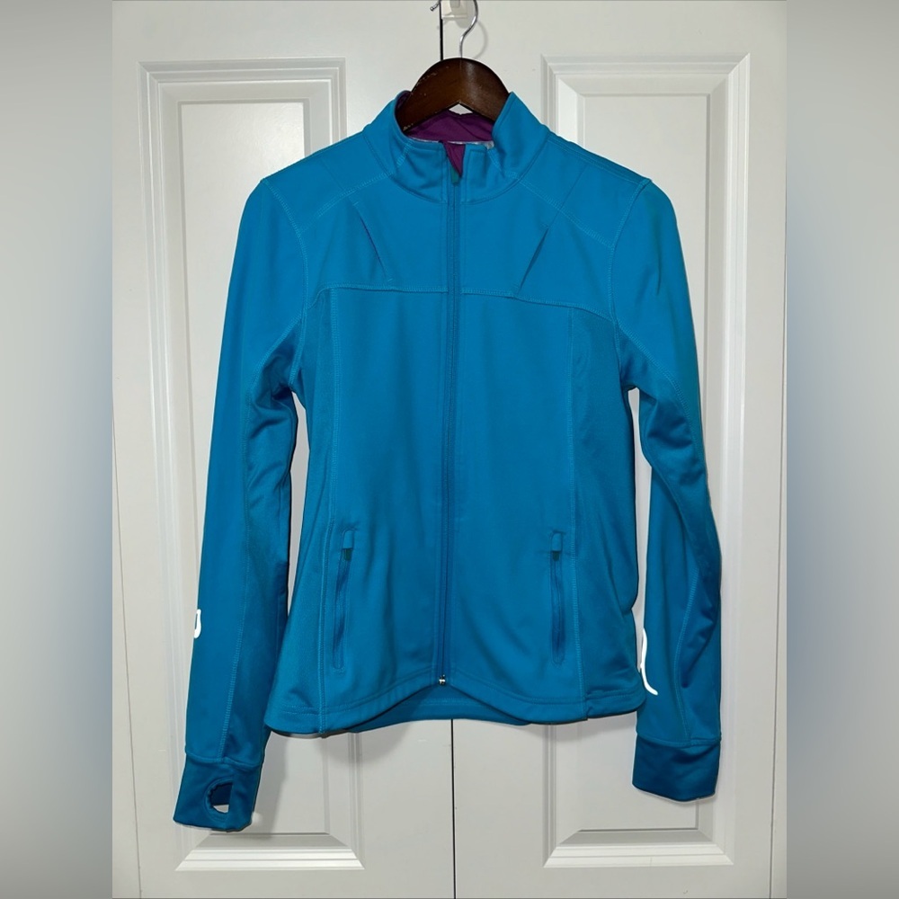 Athleta Lightweight Full Zip Workout Jacket S